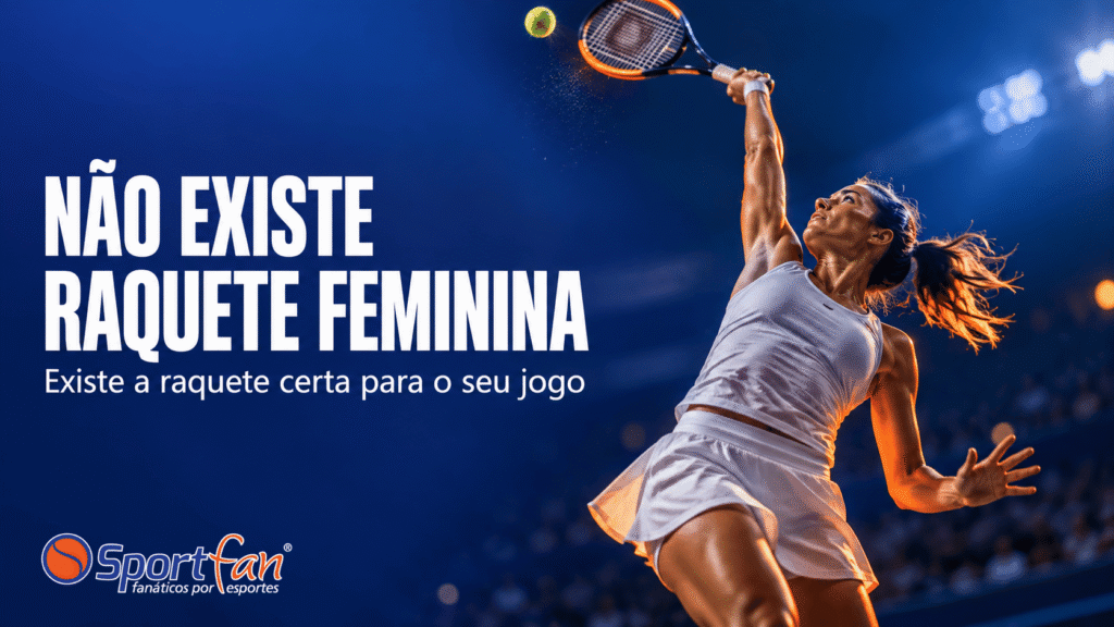 raquete feminina de tênis